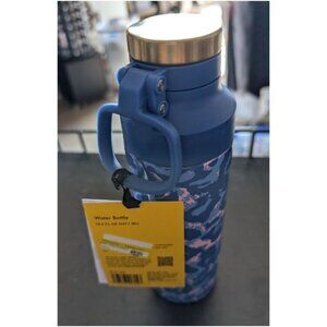 DVF Diane Von Furstenberg x Target Leopard Blue Stainless Steel Water Bottle